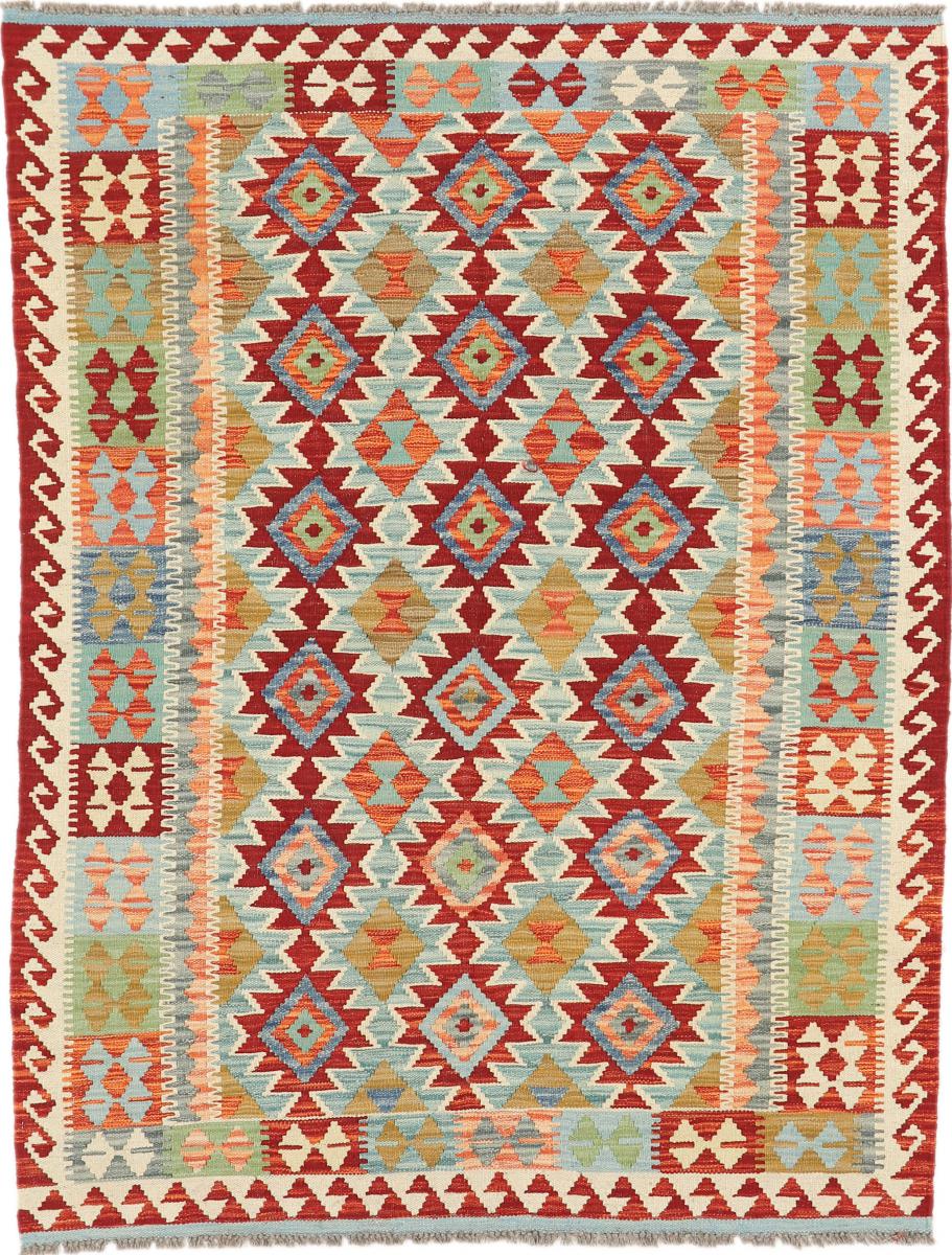 Afgán szőnyeg Kilim Afgán 181x138 181x138, Perzsa szőnyeg szőttesek