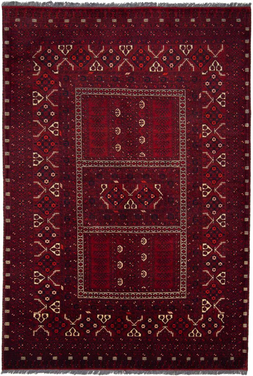 Covor afgan Afghan Mauri 241x159 241x159, Covor persan Înnodat manual