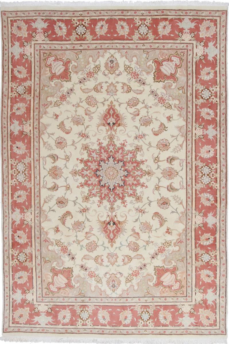 Tapete persa Tabriz 40Raj 293x196 293x196, Tapete persa Atado à mão