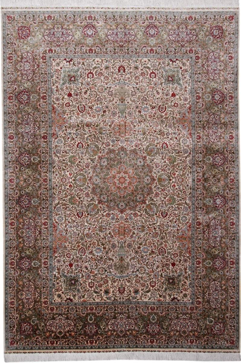 Chinese rug Hereke Silk 356x246 356x246, Persian Rug Knotted by hand