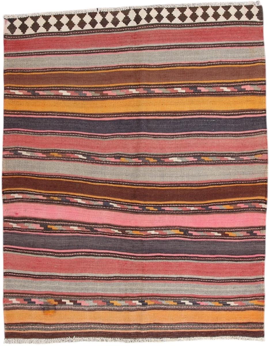 Persisk tæppe Kelim Fars Antikke 204x164 204x164, Persisk tæppe Håndvævet