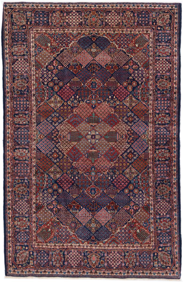 Persian Rug Keshan 199x131 199x131, Persian Rug Knotted by hand