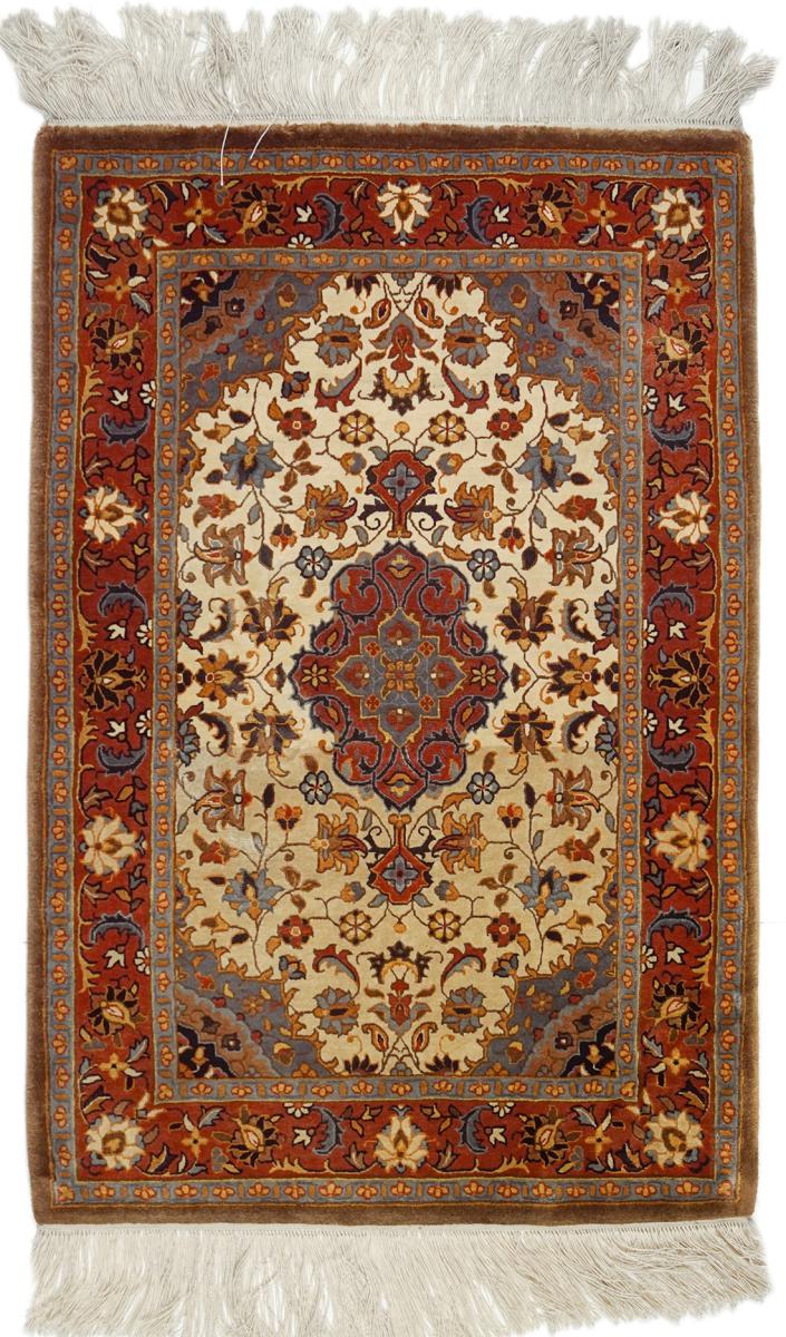 Kiinalainen matto Kiina Silkki 93x64 93x64, Persialainen matto Solmittu käsin