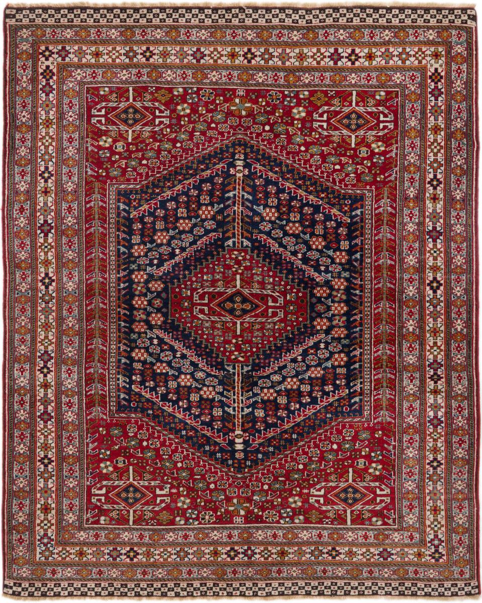 Russian rug Kazak Old 180x143 180x143, Persian Rug Knotted by hand