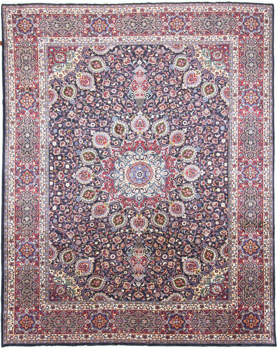 Persisk tæppe Mashhad 401x301 401x301, Persisk tæppe Knyttet i hånden