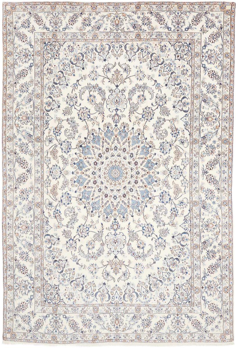 Tapis persan Naïn 9La 291x201 291x201, Tapis persan Noué à la main