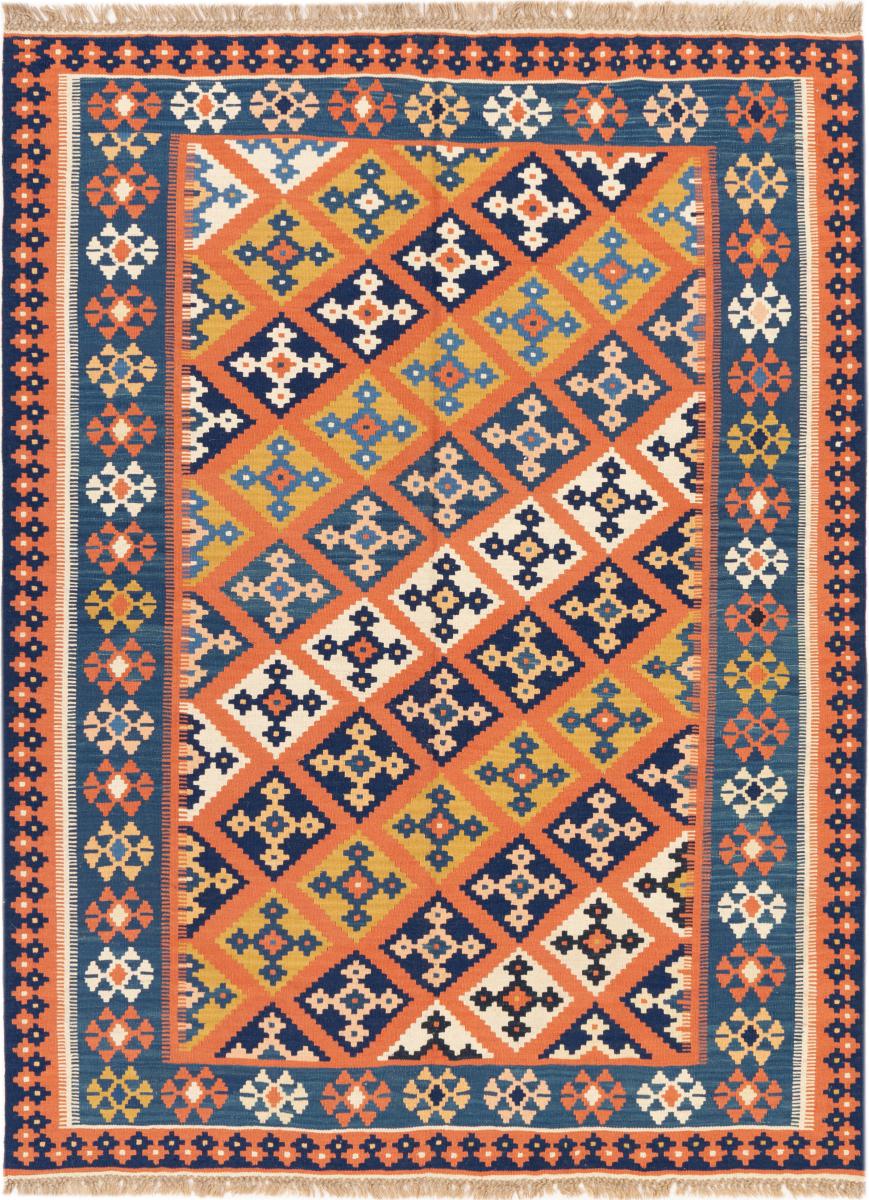 Persian rug Kilim Fars Ghashghai 211x161 211x161, Persian rug Handwoven