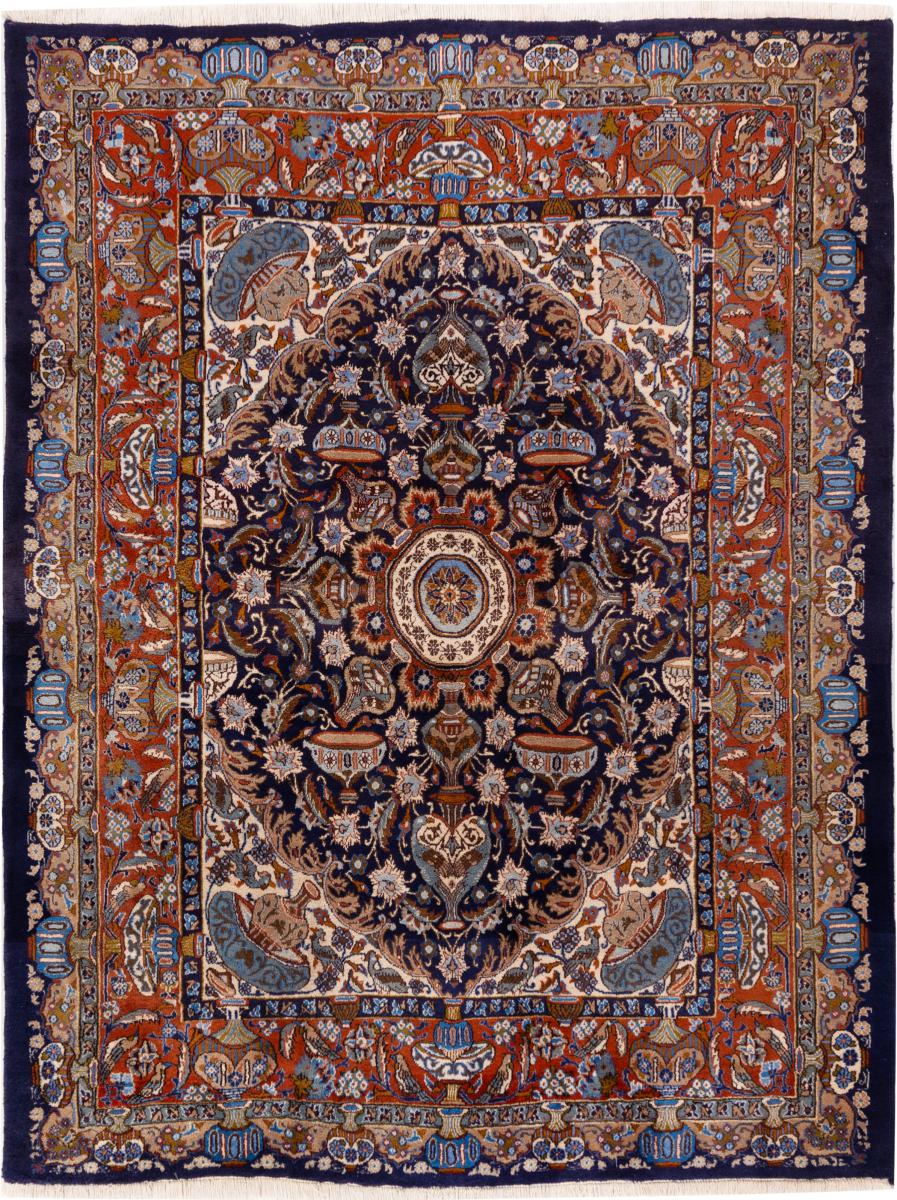 Persian Rug Kaschmar 8'2"x6'4" 8'2"x6'4", Persian Rug Knotted by hand