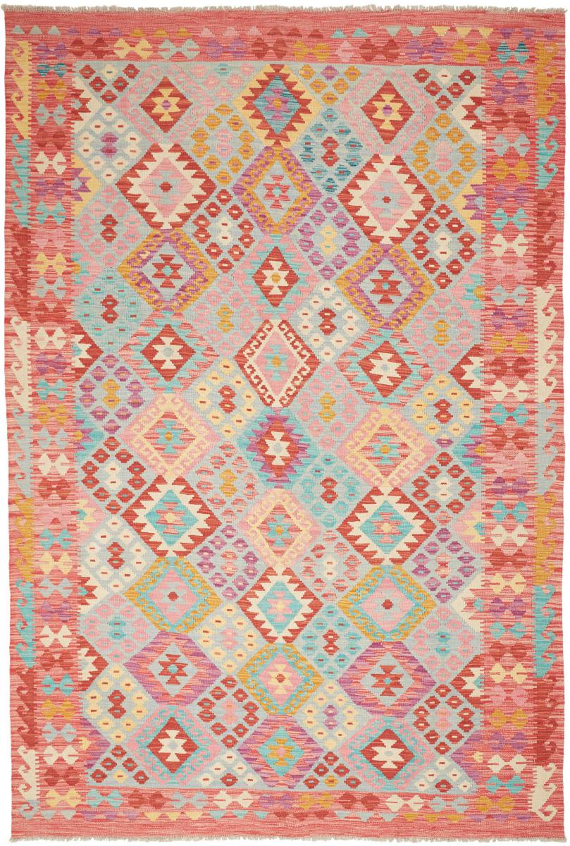Tapete afegão Kilim Afegão 260x178 260x178, Tapete persa Tecido à mão