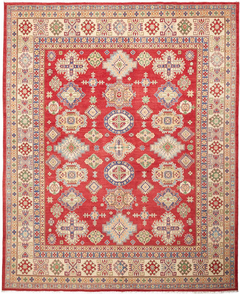 Tappeto Afgano Kazak Limited 303x242 303x242, Tappeto persiano Annodato a mano