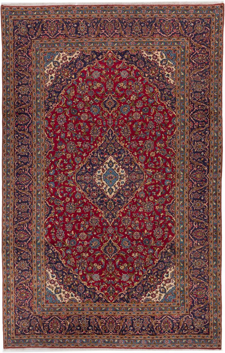 Persian Rug Keshan 375x245 375x245, Persian Rug Knotted by hand