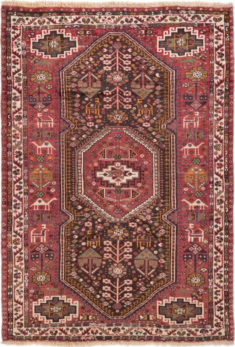 Perzisch tapijt Ghashghai 156x107 156x107, Perzisch tapijt Handgeknoopte