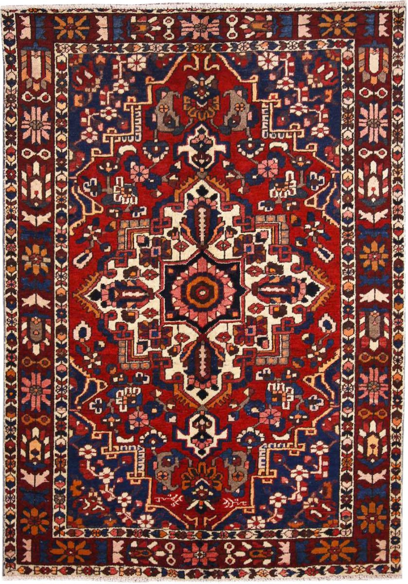 Persian Rug Bakhtiari 207x144 207x144, Persian Rug Knotted by hand