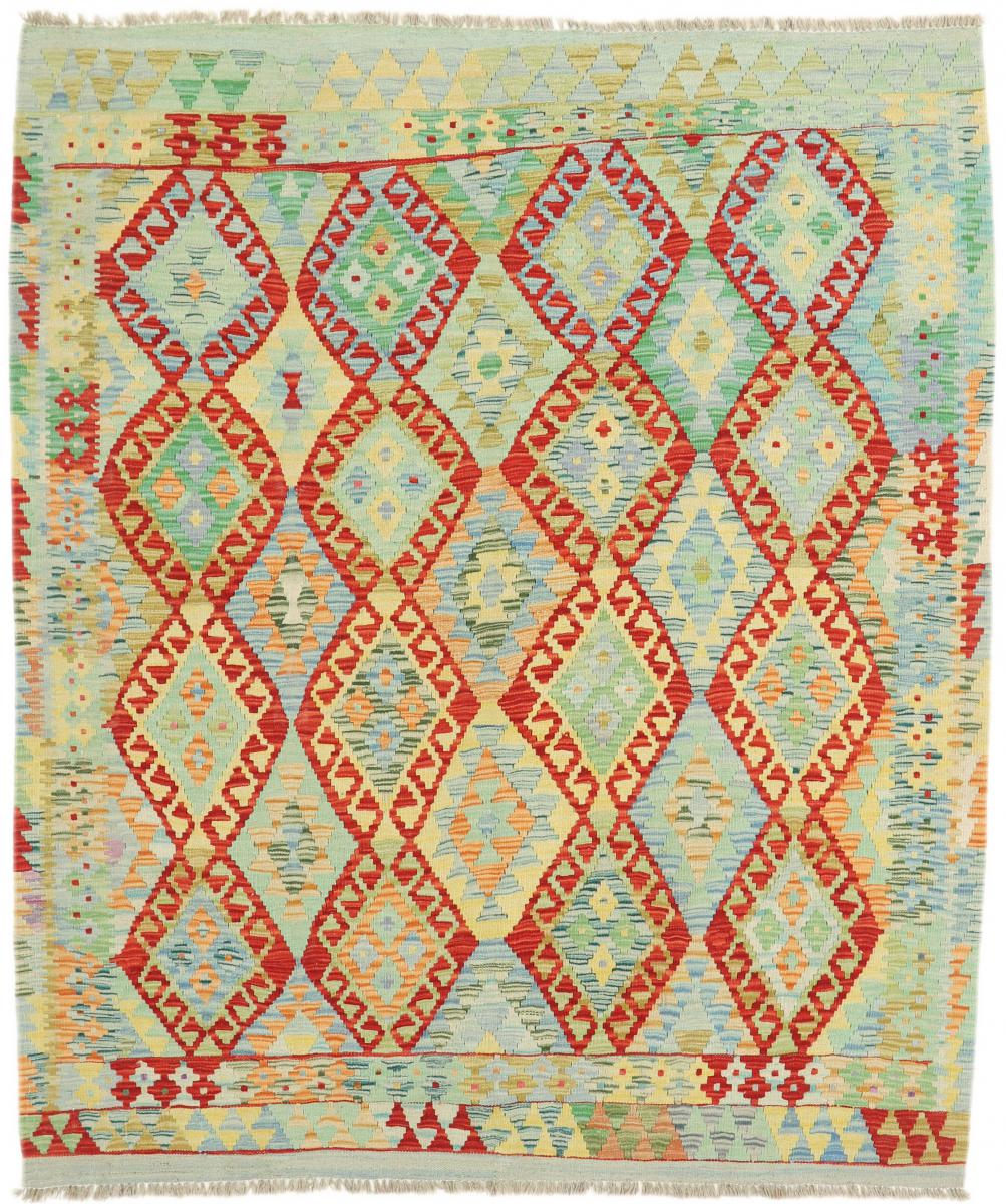 Afgán szőnyeg Kilim Afgán 197x169 197x169, Perzsa szőnyeg szőttesek