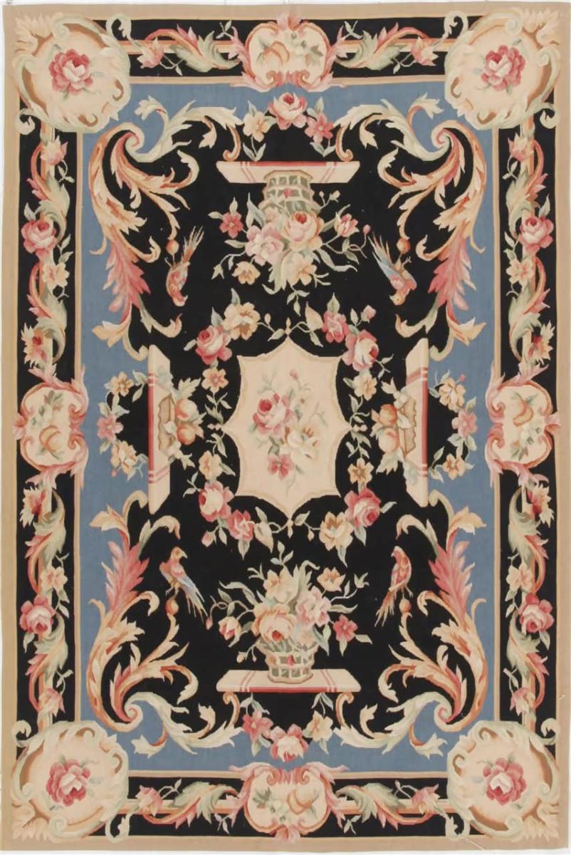 Alfombra china Kilim Aubusson 182x123 182x123, Alfombra persa Tejido a mano