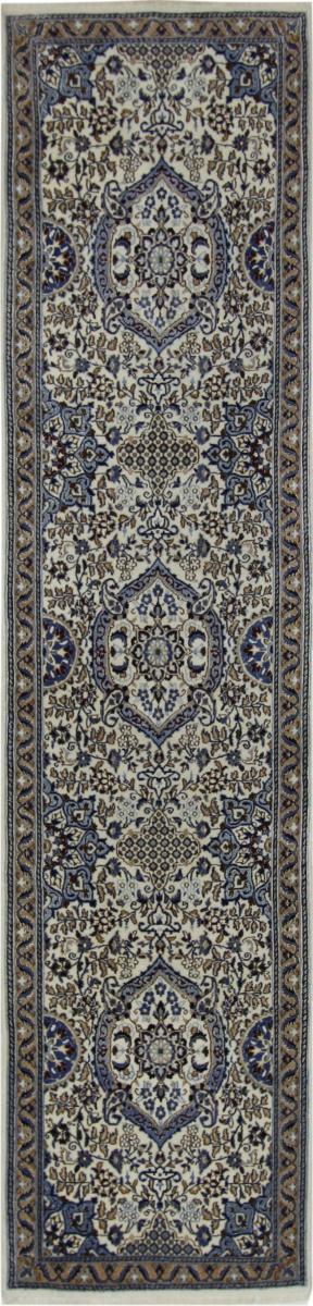 Alfombra persa Nain 9La 399x92 399x92, Alfombra persa Anudado a mano