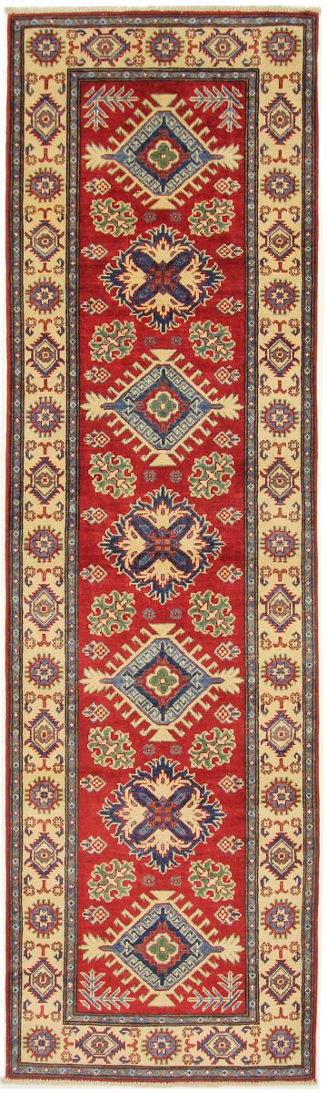 Afghan rug Kazak 295x83 295x83, Persian Rug Knotted by hand