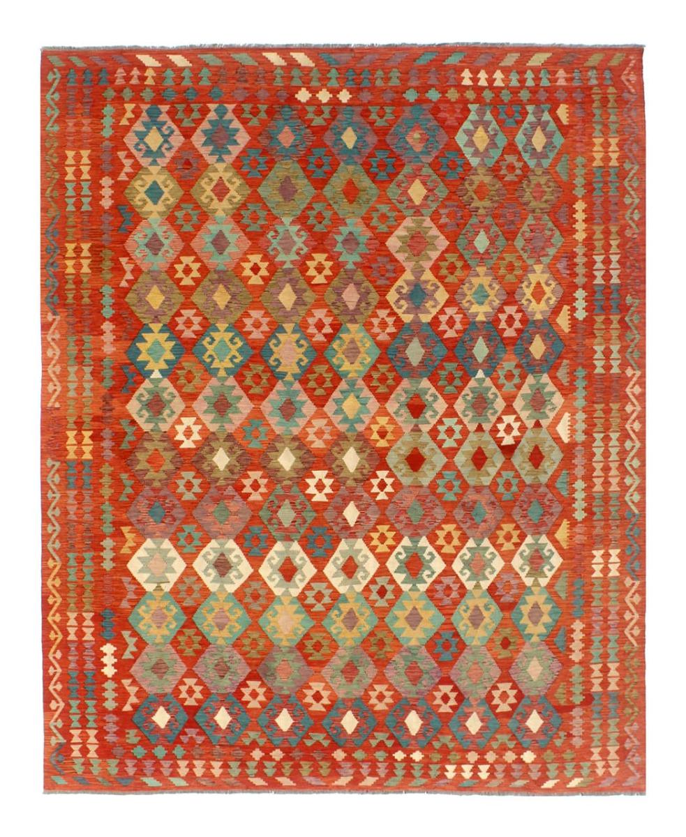Dywan afgański Kilim Afghan 392x301 392x301, Dywan perski Ręcznie tkane