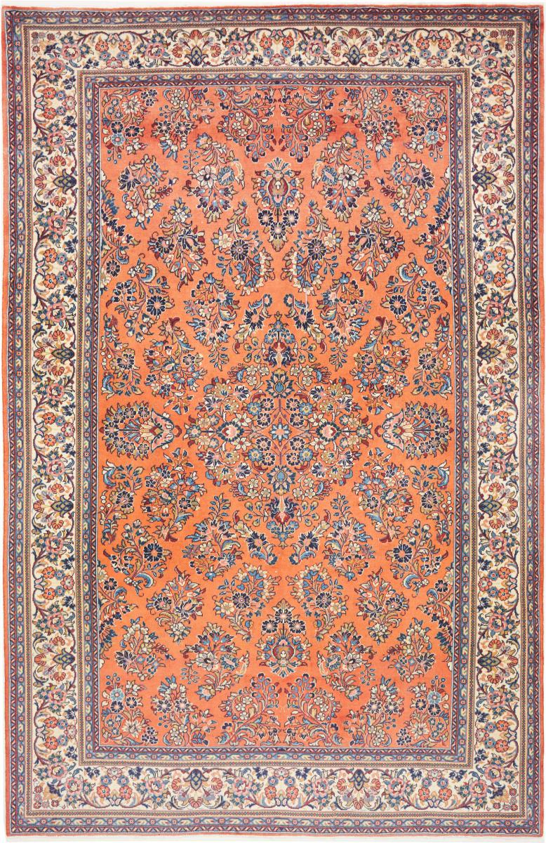 Περσικό χαλί Sarough 311x197 311x197, Περσικό χαλί Οι κόμποι έγιναν με το χέρι