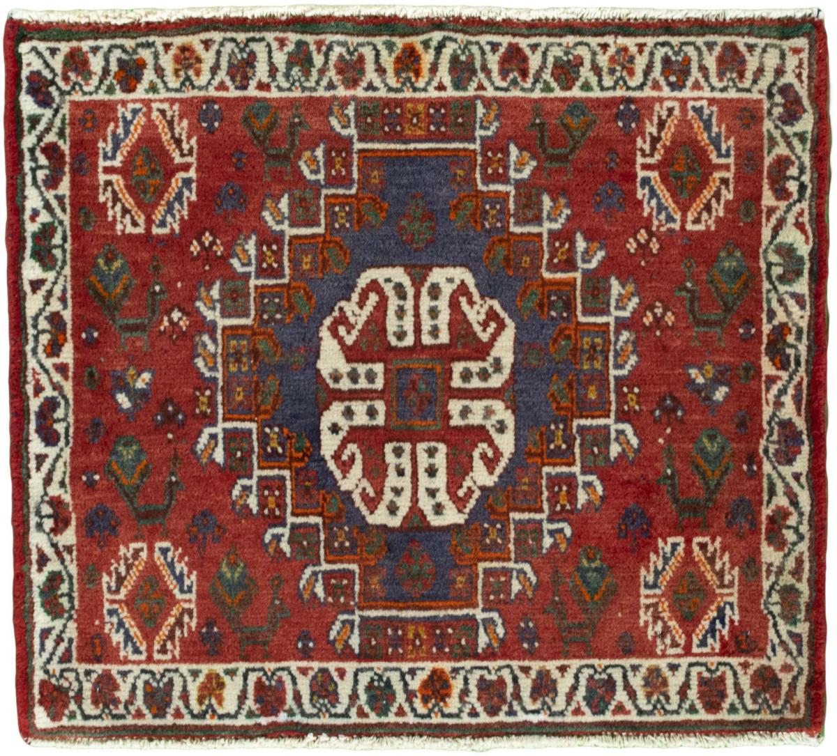 Perzisch tapijt Shiraz 58x63 58x63, Perzisch tapijt Handgeknoopte