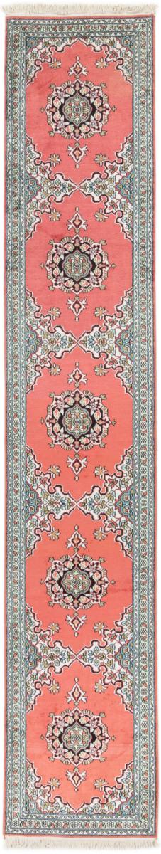 Tapis indien Cachemire Soie Viskose 356x62 356x62, Tapis persan Noué à la main