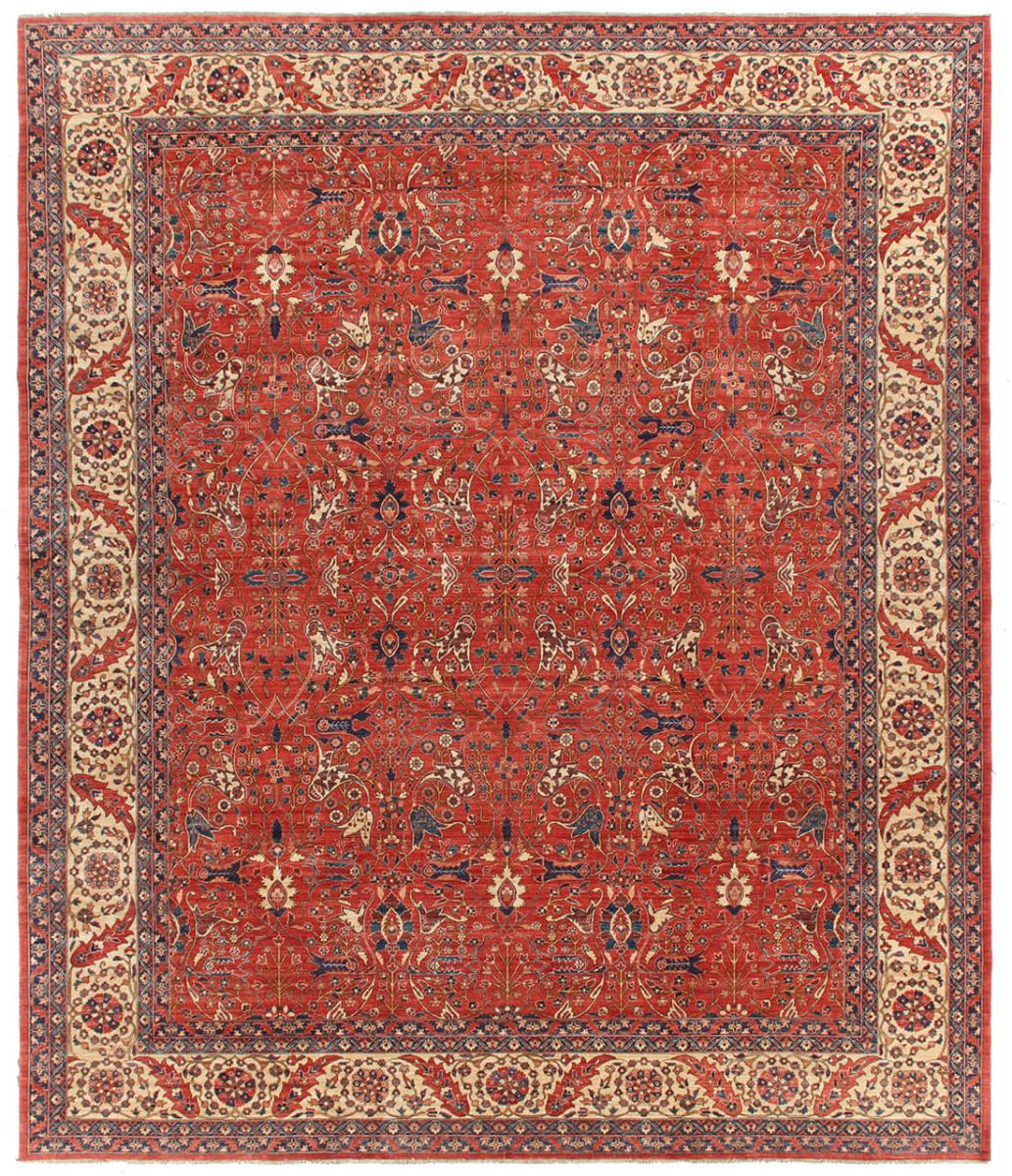 Alfombra pakistaní Arijana 447x372 447x372, Alfombra persa Anudado a mano