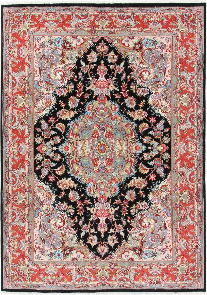 Tapete persa Tabriz 40Raj 345x245 345x245, Tapete persa Atado à mão