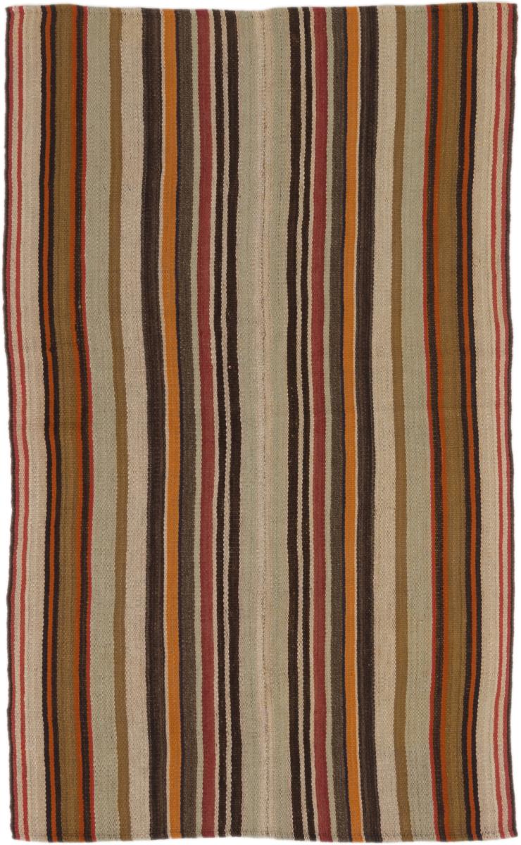 Tapete persa Kilim Fars Antigo 196x122 196x122, Tapete persa Tecido à mão