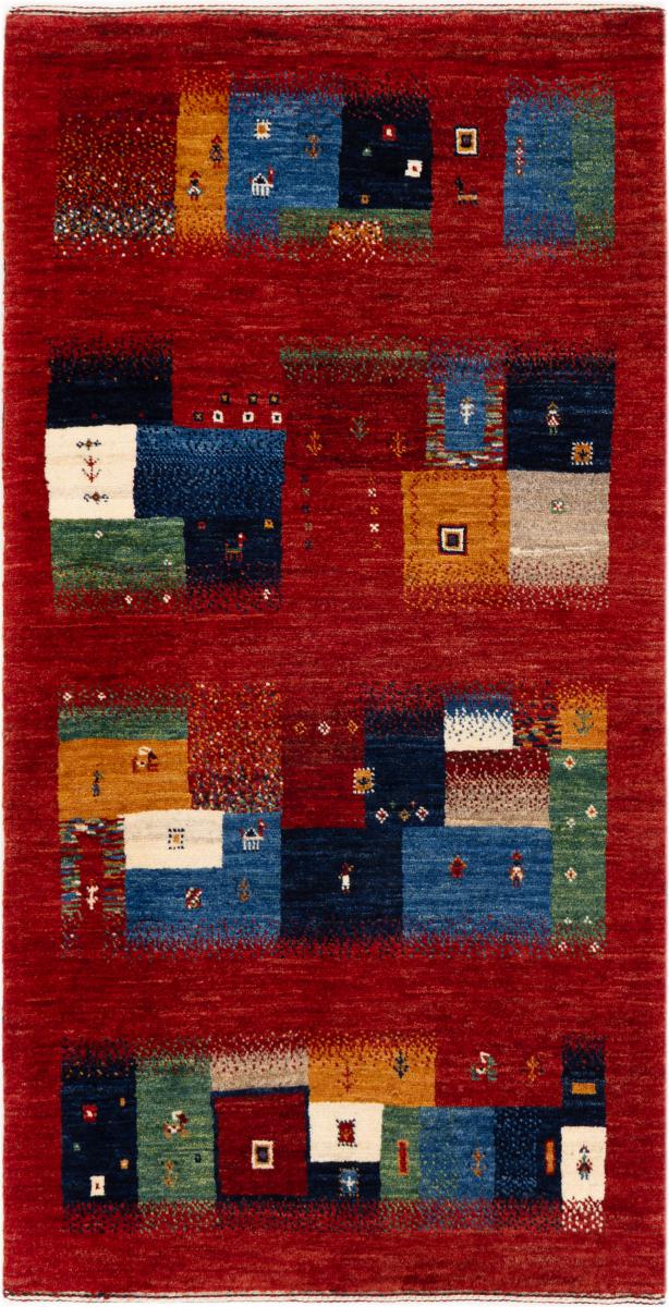Persian rug Persian Gabbeh Loribaft Atelier 133x69 133x69, Persian rug Hand-knotted