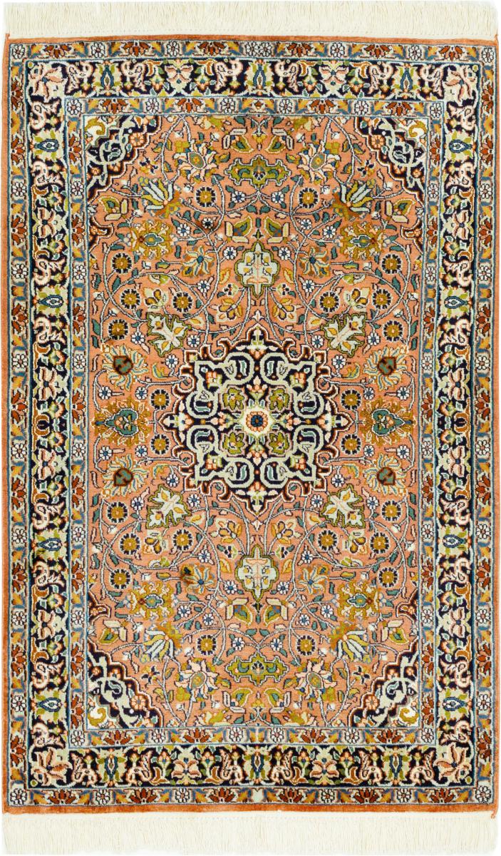 Indo rug Kashmir Silk 129x81 129x81, Persian Rug Knotted by hand