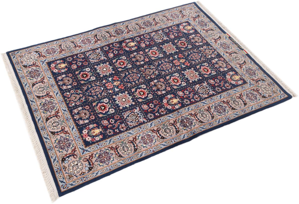 Isfahán Firmado Urdimbre de Seda - 1