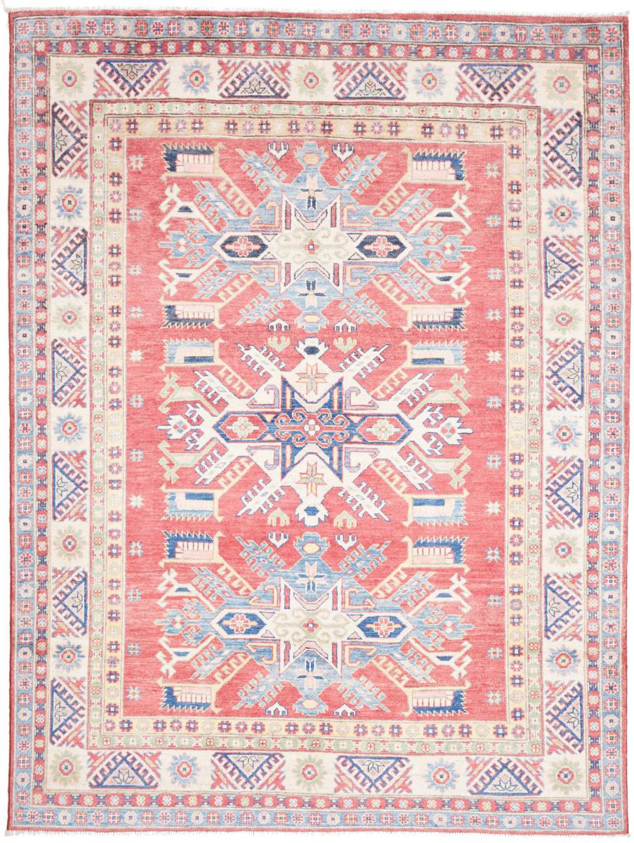 Afghansk teppe Kazak 231x176 231x176, Persisk teppe Knyttet for hånd