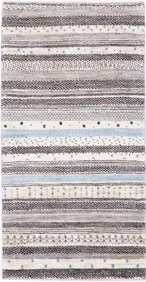Tappeto persiano Persiano Gabbeh Loribaft Natura 125x64 125x64, Tappeto persiano Annodato a mano