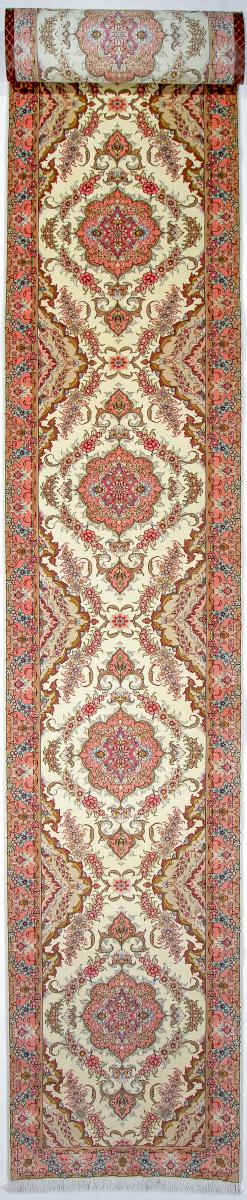 Tapete persa Tabriz 50Raj 519x82 519x82, Tapete persa Atado à mão