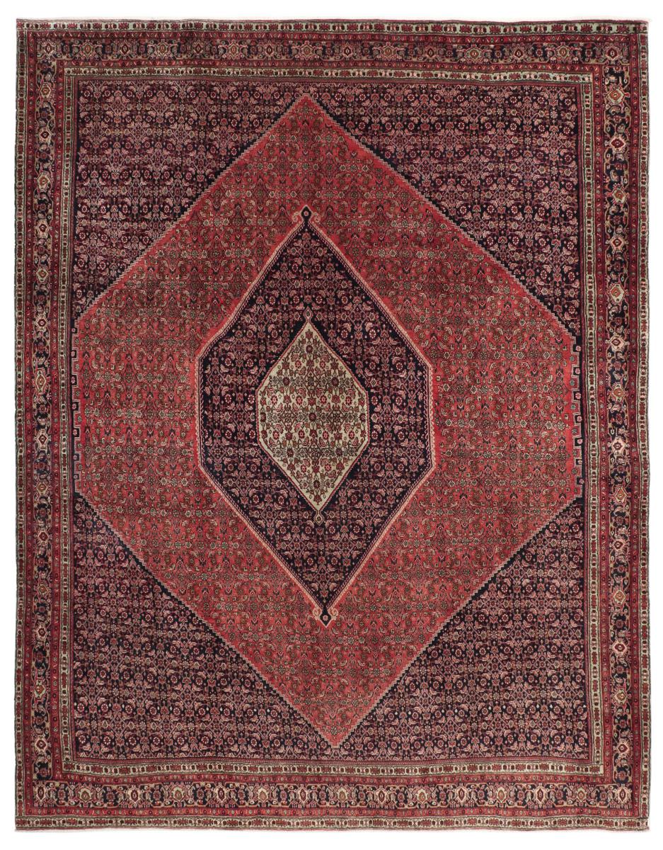 Persian Rug Bidjar 12'11"x9'11" 12'11"x9'11", Persian Rug Knotted by hand