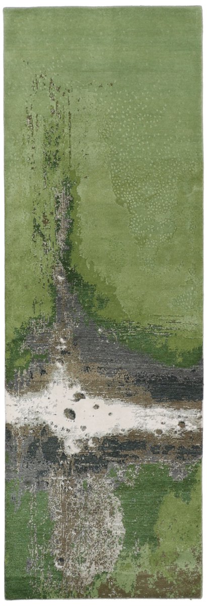Indian Rug Sadraa 8'2"x2'9" 8'2"x2'9", Persian rug Hand-knotted