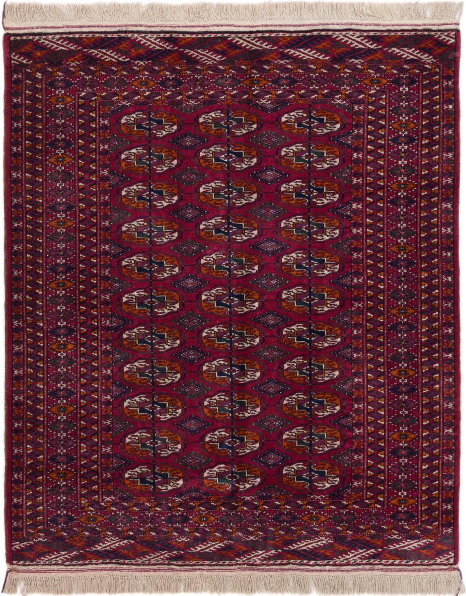 Covor persan Turkaman 129x107 129x107, Covor persan Lucrate de mână