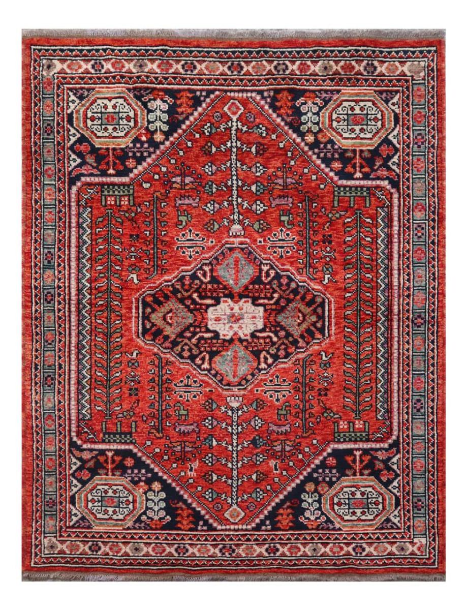 Pakistani rug Arijana Ghashghai 193x149 193x149, Persian Rug Knotted by hand