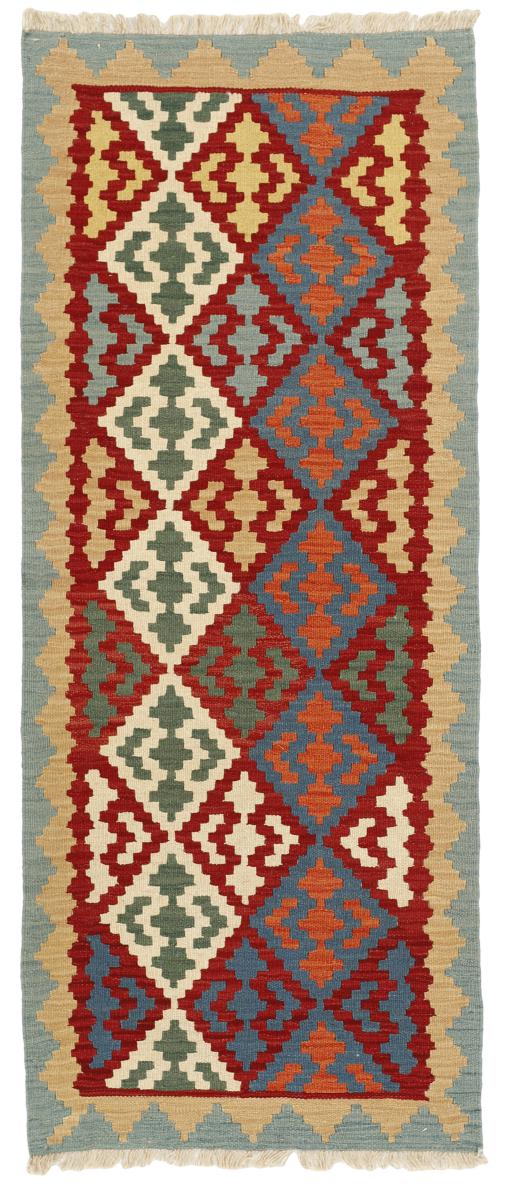 Tapete persa Kilim Fars 203x83 203x83, Tapete persa Tecido à mão