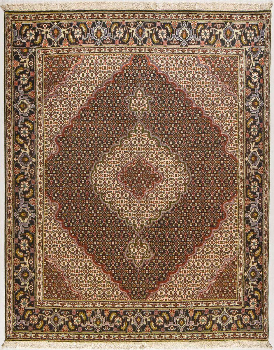 Tapete persa Tabriz 40Raj 194x154 194x154, Tapete persa Atado à mão