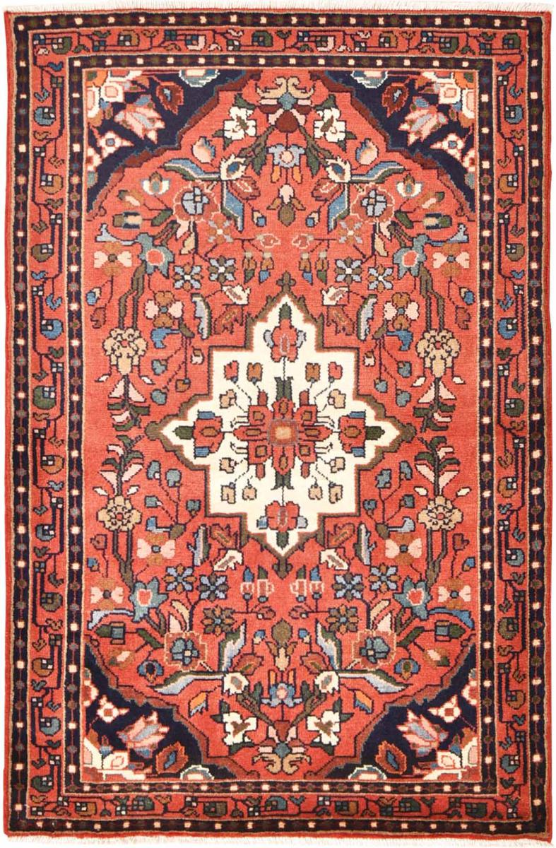 Persian Rug Hamadan 152x98 152x98, Persian Rug Knotted by hand