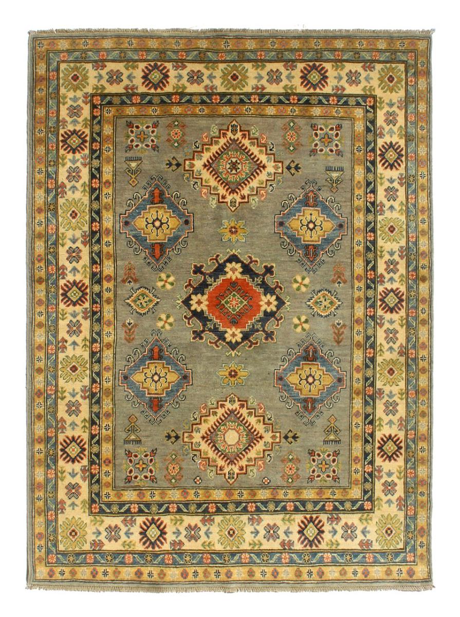 Afghan rug Kazak Ghazni 196x154 196x154, Persian Rug Knotted by hand