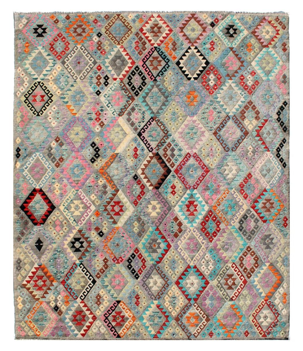 Afghaans tapijt Kilim Afghan Kaudani 356x264 356x264, Perzisch tapijt Handgeweven