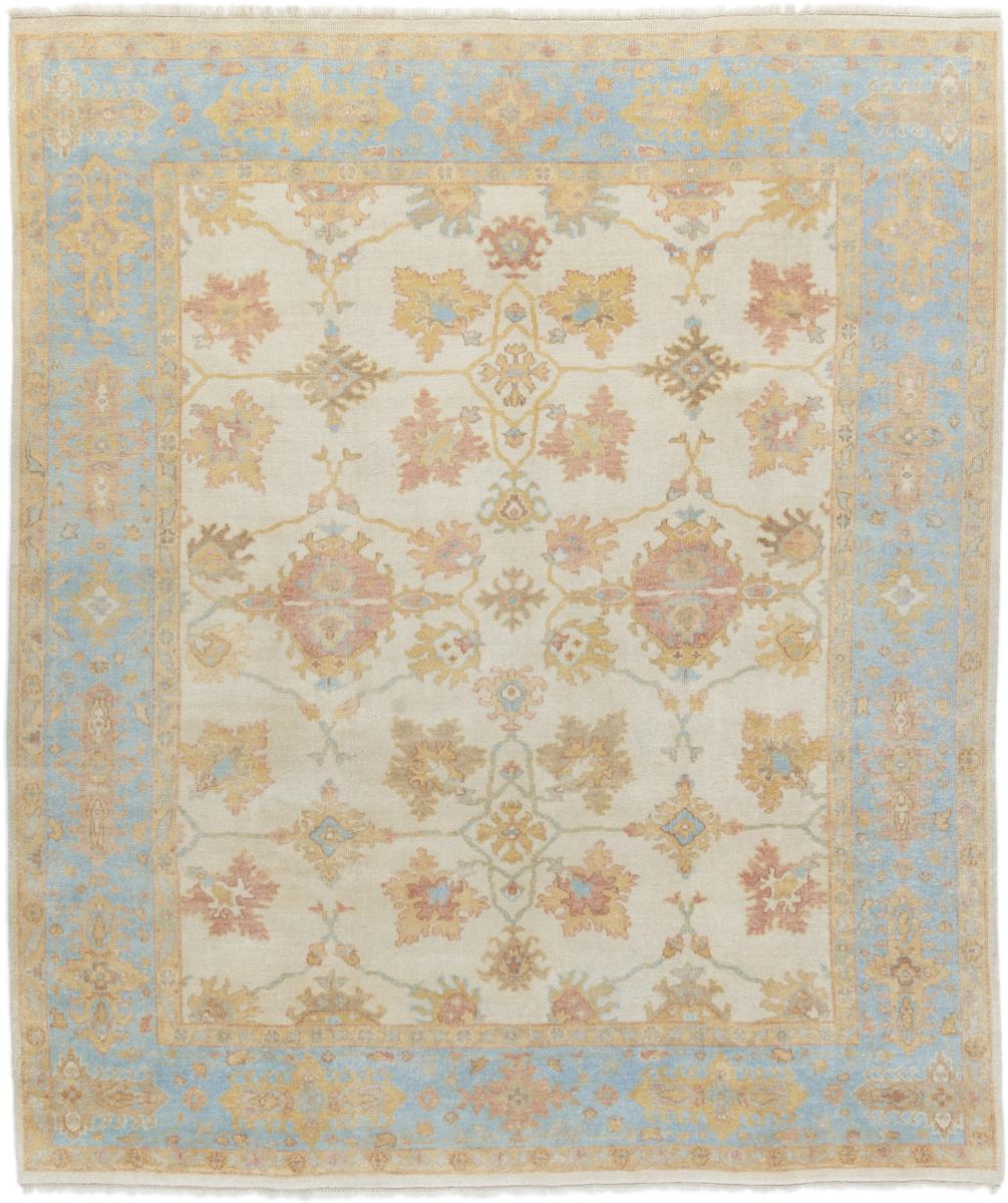 Indo rug Usak 292x251 292x251, Persian Rug Knotted by hand