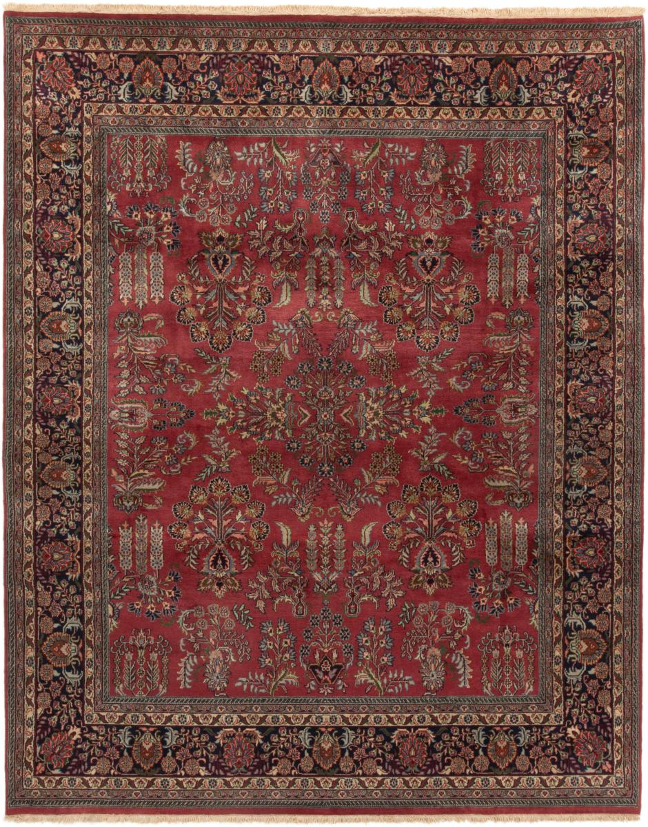 Tapis indien Indo Sarough 302x239 302x239, Tapis persan Noué à la main