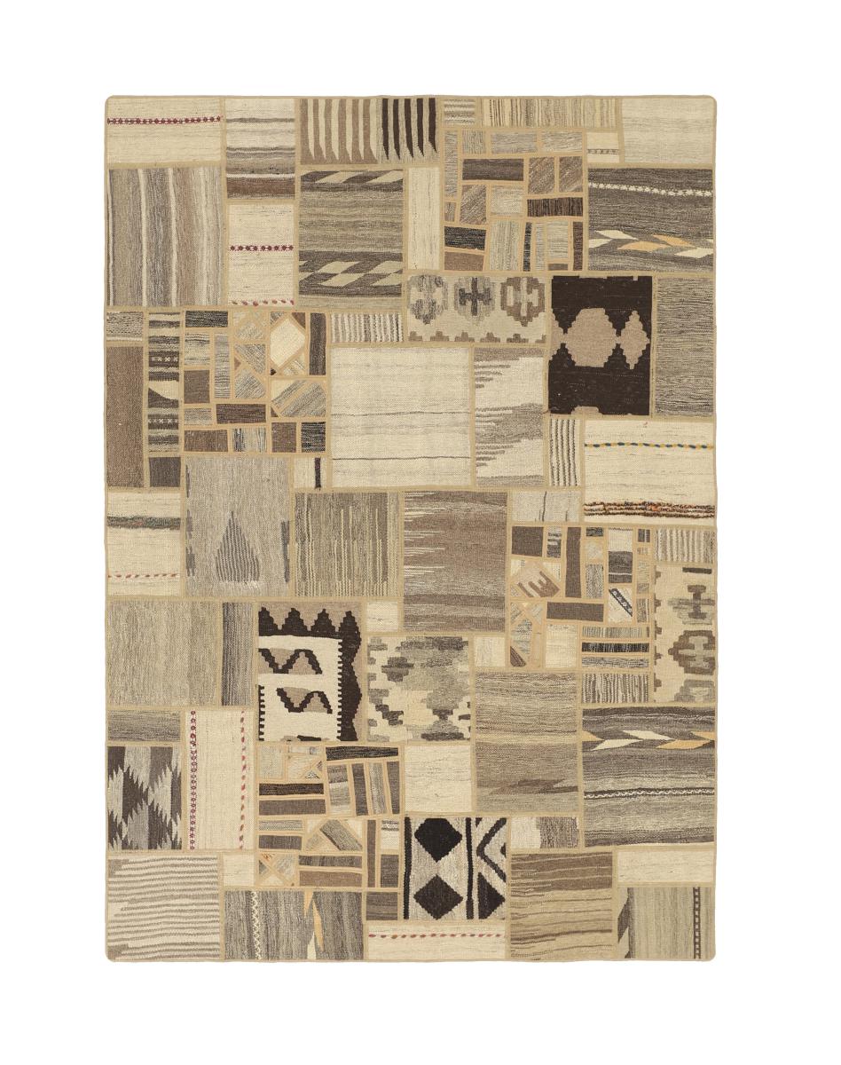 Tappeto persiano Kilim Patchwork 241x169 241x169, Tappeto persiano Tessuto a mano