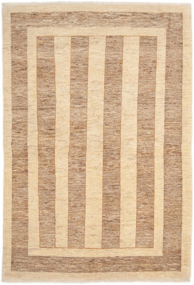 Persian Rug Persian Gabbeh Loribaft 8'1"x5'7" 8'1"x5'7", Persian Rug Knotted by hand