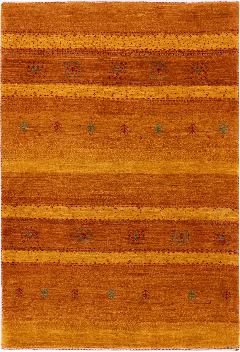 Tapis persan Persan Gabbeh Loribaft Essence 125x86 125x86, Tapis persan Noué à la main