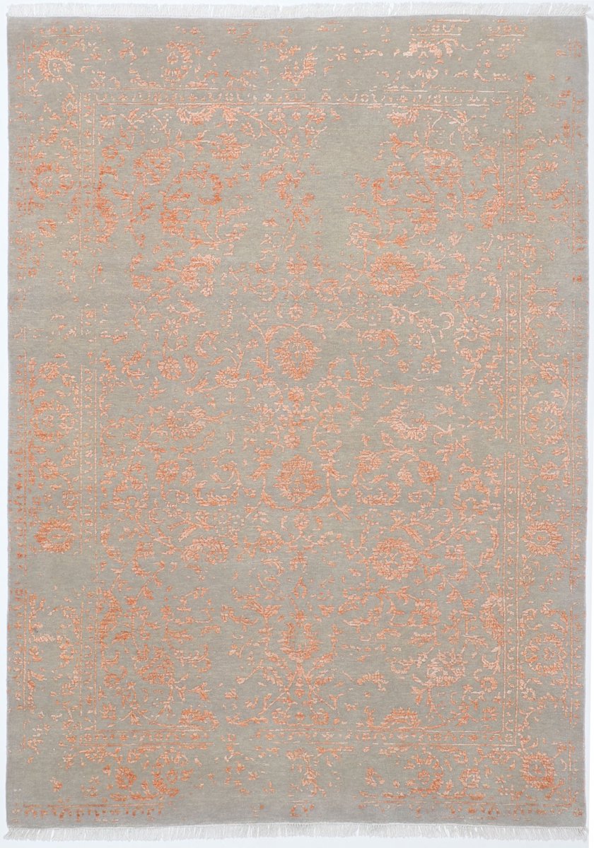 Indischer Teppich Sadraa 209x151 209x151, Perserteppich Handgeknüpft
