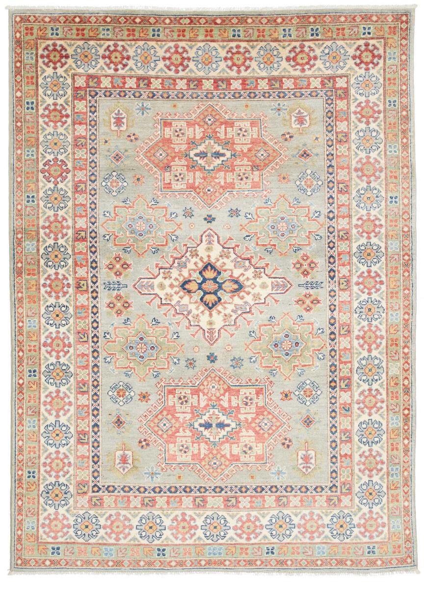 Afgán szőnyeg Kazak 201x146 201x146, Perzsa szőnyeg Kézzel csomózva